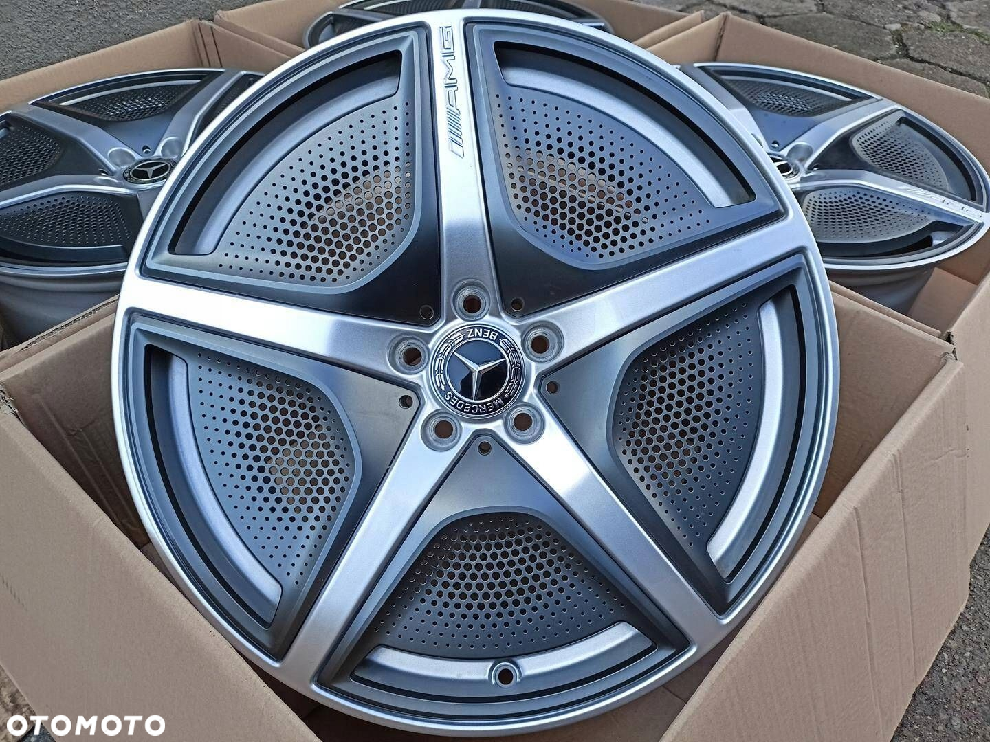 Oryginał felgi 20cali Mercedes EQE V295 C klasa E klasa GLE GLK - 2