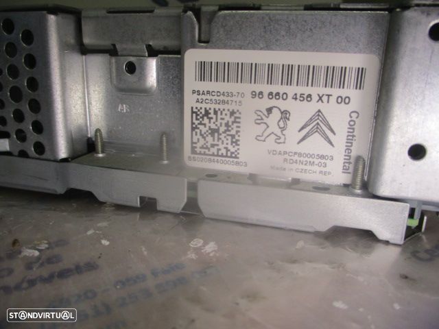 Radios A2c53284715  96660456Xt CITROEN C4 PICASSO 2009 1.6HDI 110CCV 5P PRETO Continental PSARCD43370 - 5