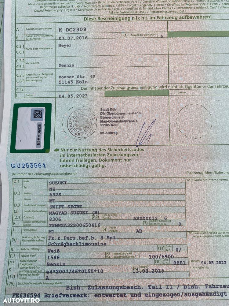 Suzuki Swift Sport 1.6 VVT Sport - 12