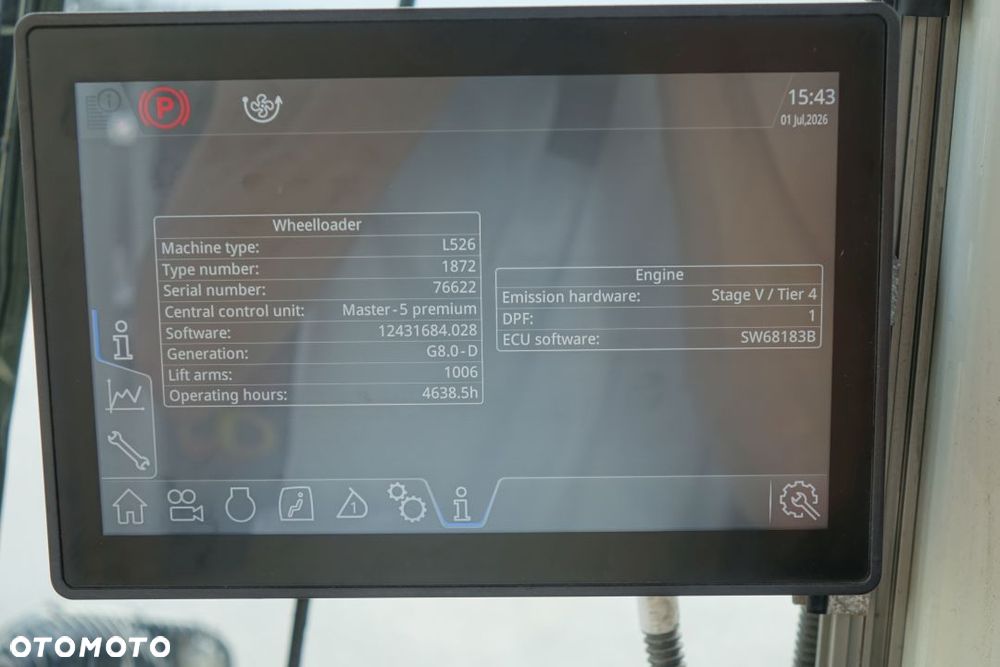 Liebherr L526 / ŁADOWARKA / 16 000 KG / SZYBKOZŁĄCZE / NOWE OPONY PRZÓD - 36