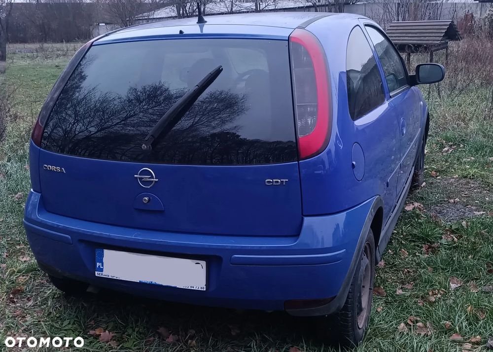 OPEL CORSA C 1,3 CDTI wszystkie części Skrzynia zawieszenie koła maska szyby lampy - 9