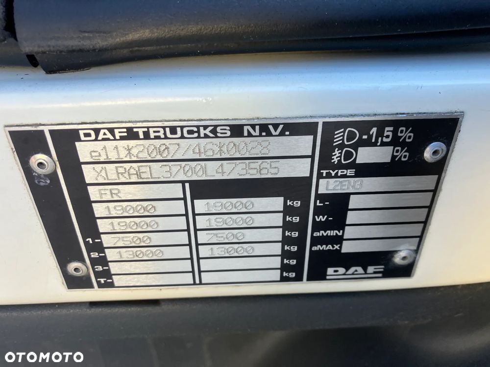 DAF DAF LF 290 kurierka kontener 20 palet - 5
