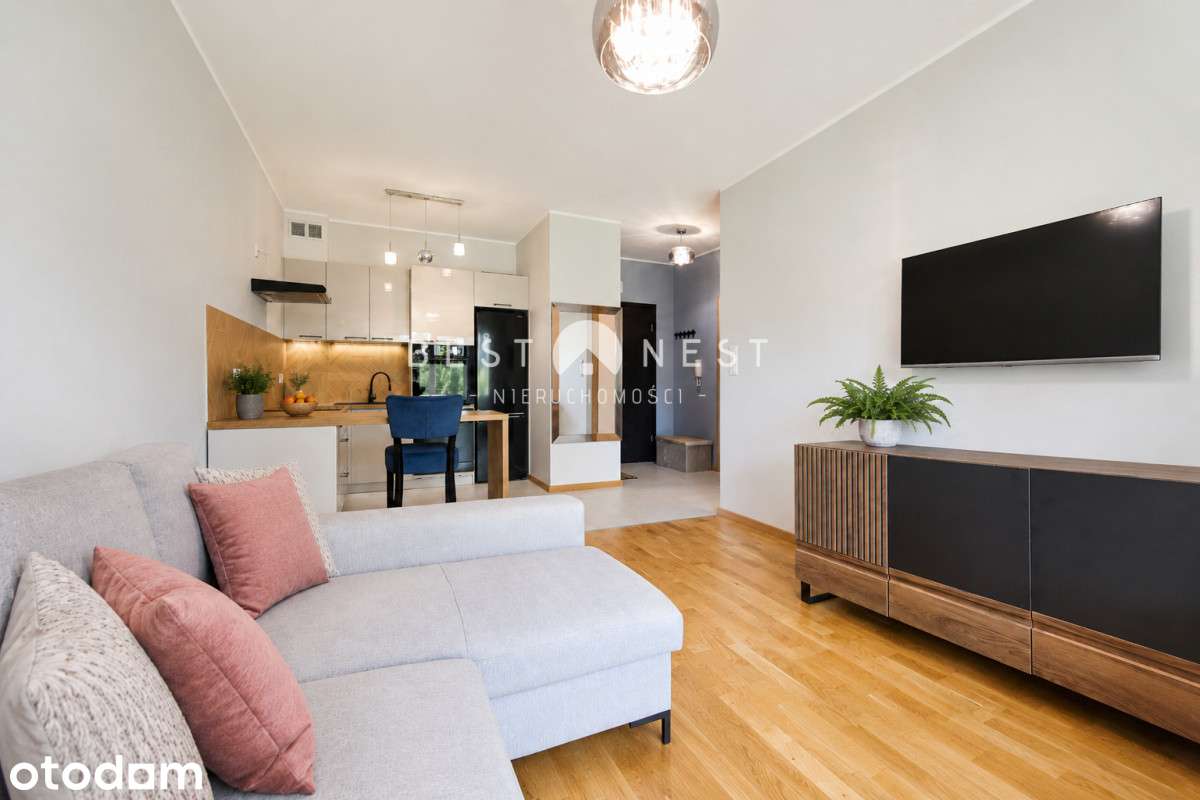 Nowoczesny apartament z ogródkiem | 2 pokoje
