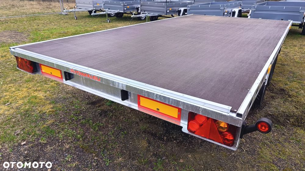 Rydwan przyczepa dwuosiowa, przyczepka 2 dwie osie, - 8