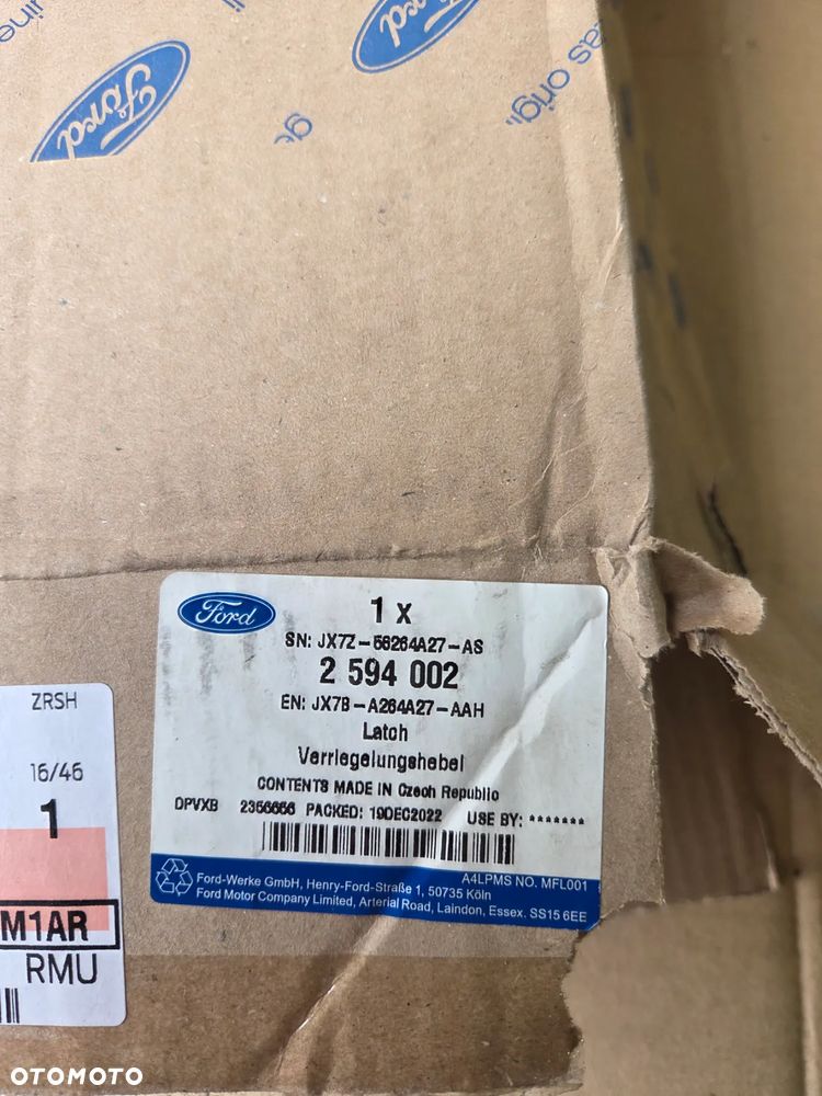 Zamek drzwi lewy tył tylny Ford Focus IV Mk-4 2594002 JX7B-A264A27-AAH zamek drzwi tylnych lewy Ford Focus Mk4 - 12