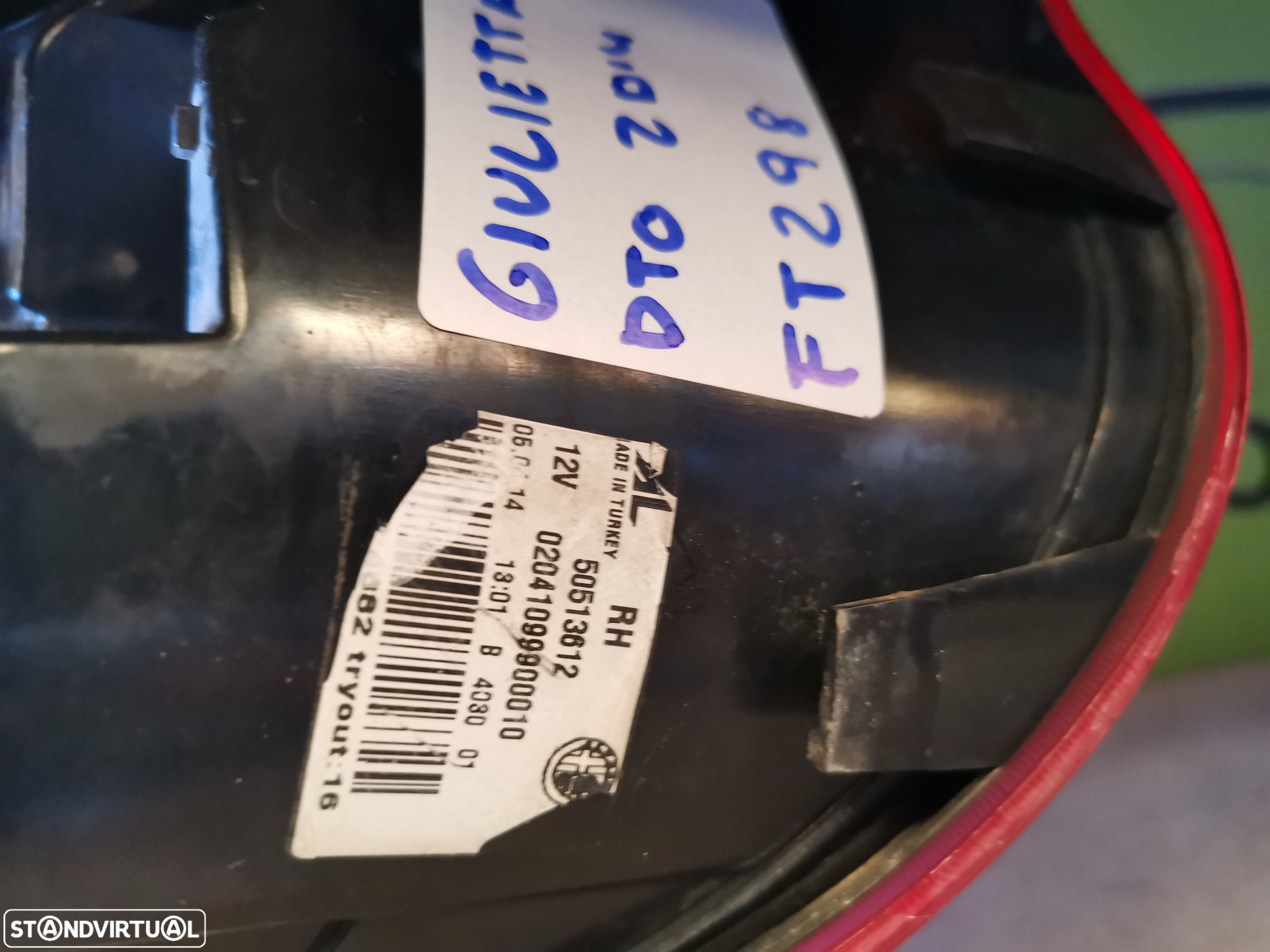 ALFA ROMEO GIULIETTA FAROLIM DIREITO - FT298 - 6