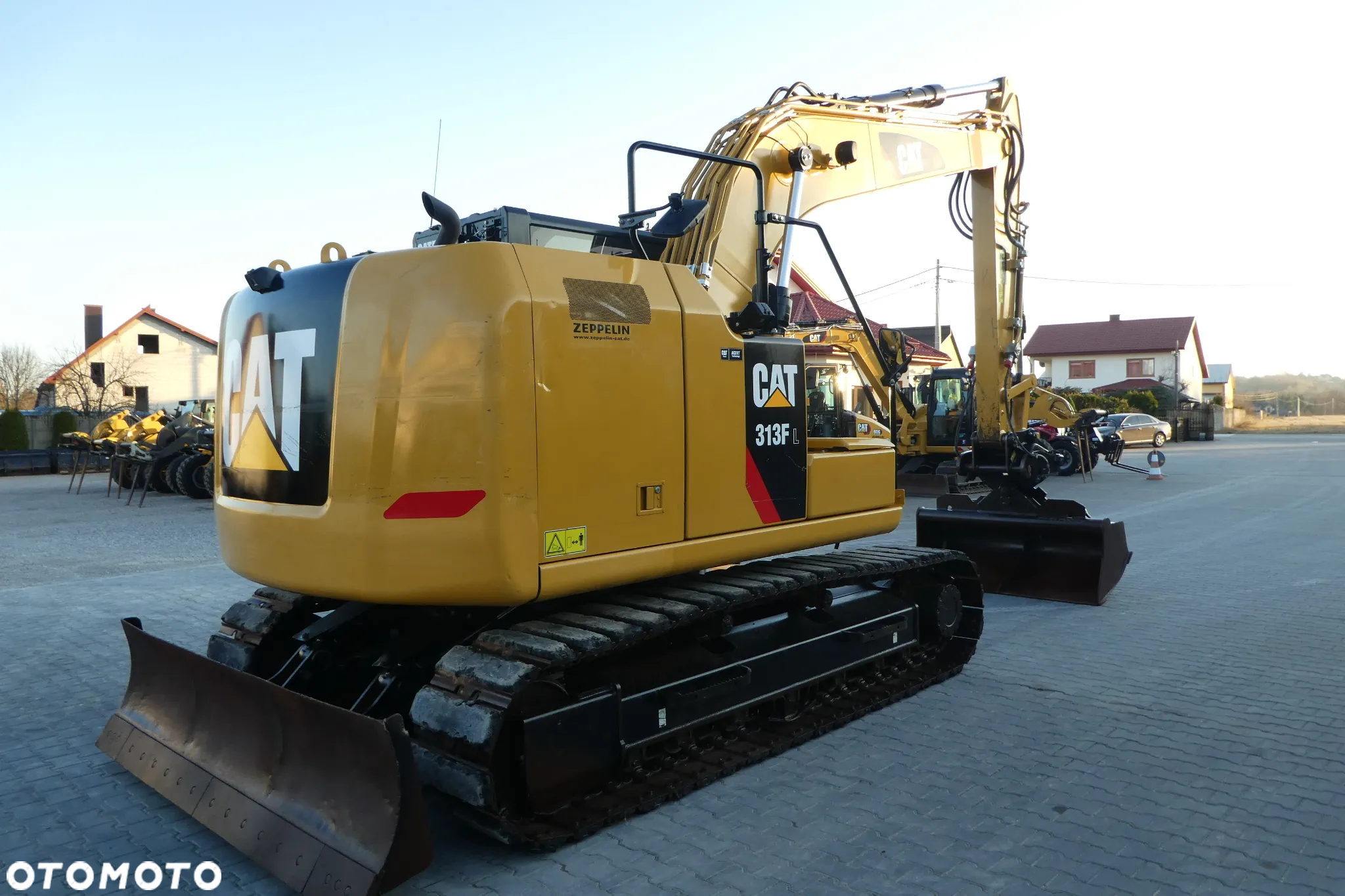 Caterpillar 313FL Z NIEMIEC Z PŁUGIEM - 4