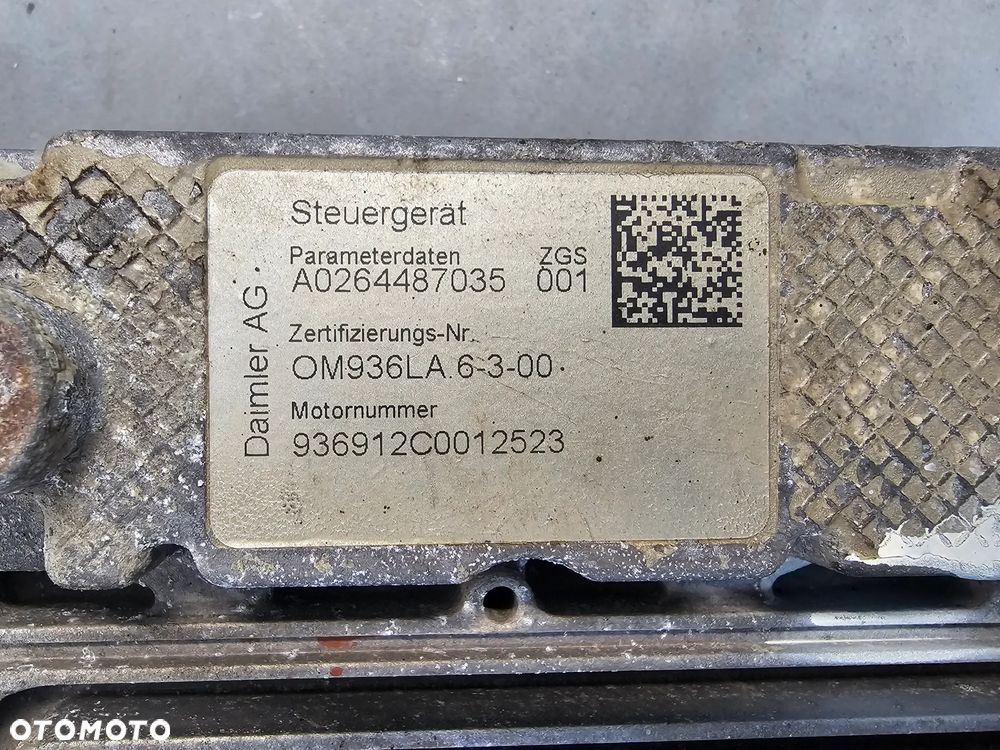 STEROWNIK SILNIKA MCM2 MERCEDES ATEGO OM936 EURO6 A0264487035 A0014465235 - 4