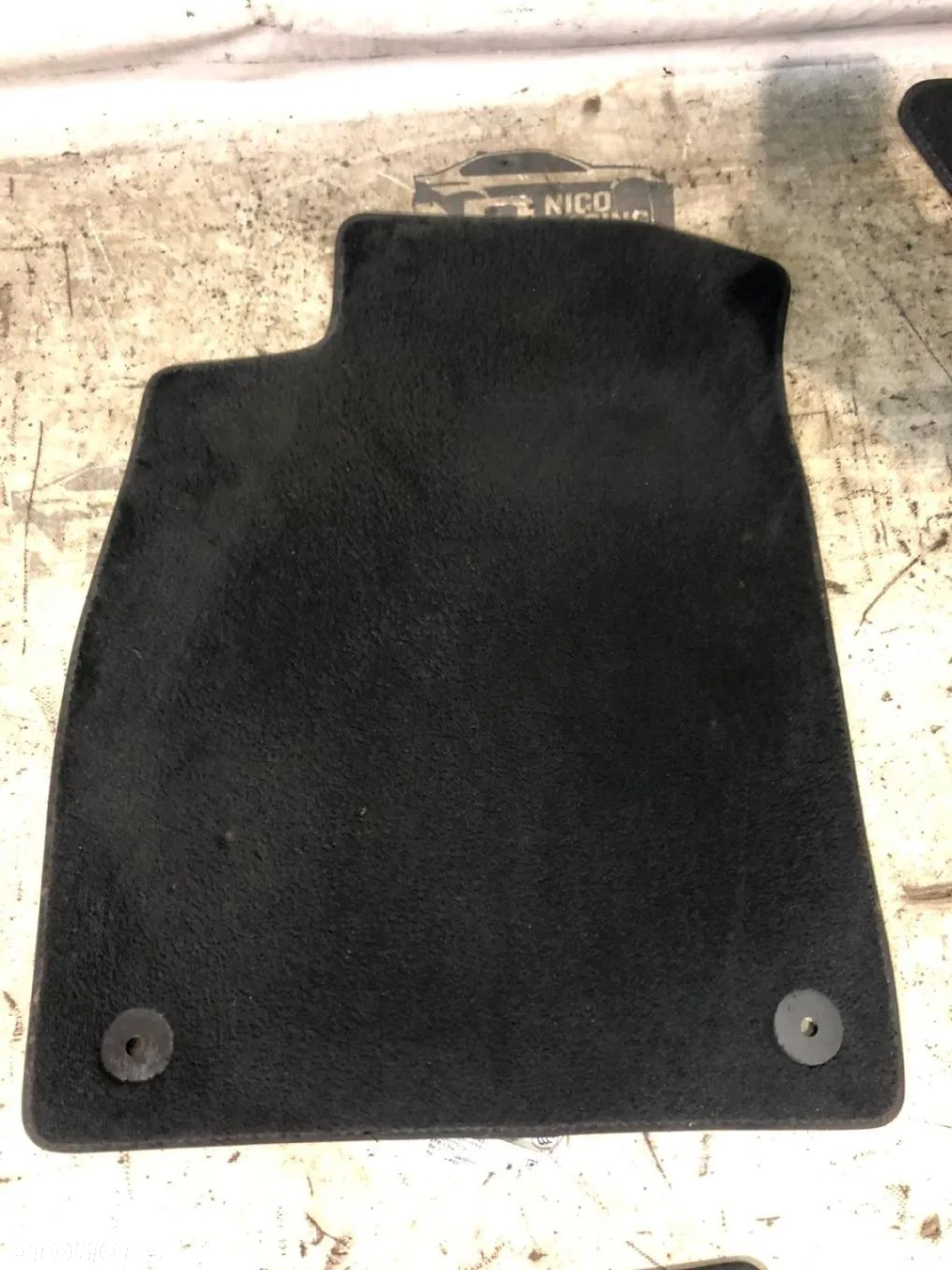 DYWANIKI WELUROWE AUDI A4 B9 AVANT ORYGINALNE KOMPLET - 3