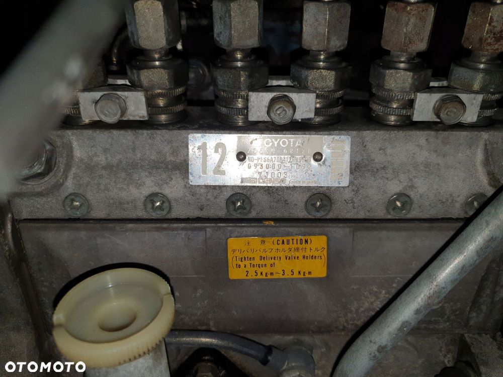 silnik toyota land cruiser hj60v hj60 2h 4.0d kompletny - 3