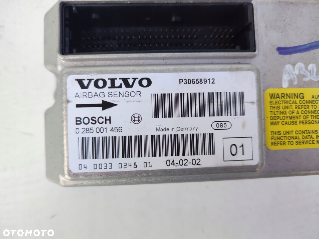 Moduł sterownik AIRBAG poduszek VOLVO V70 II 306598912 - 4