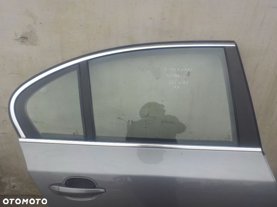 BMW E60 LIFT DRZWI PRAWY TYŁ SPACE GRAV METALIC - 4
