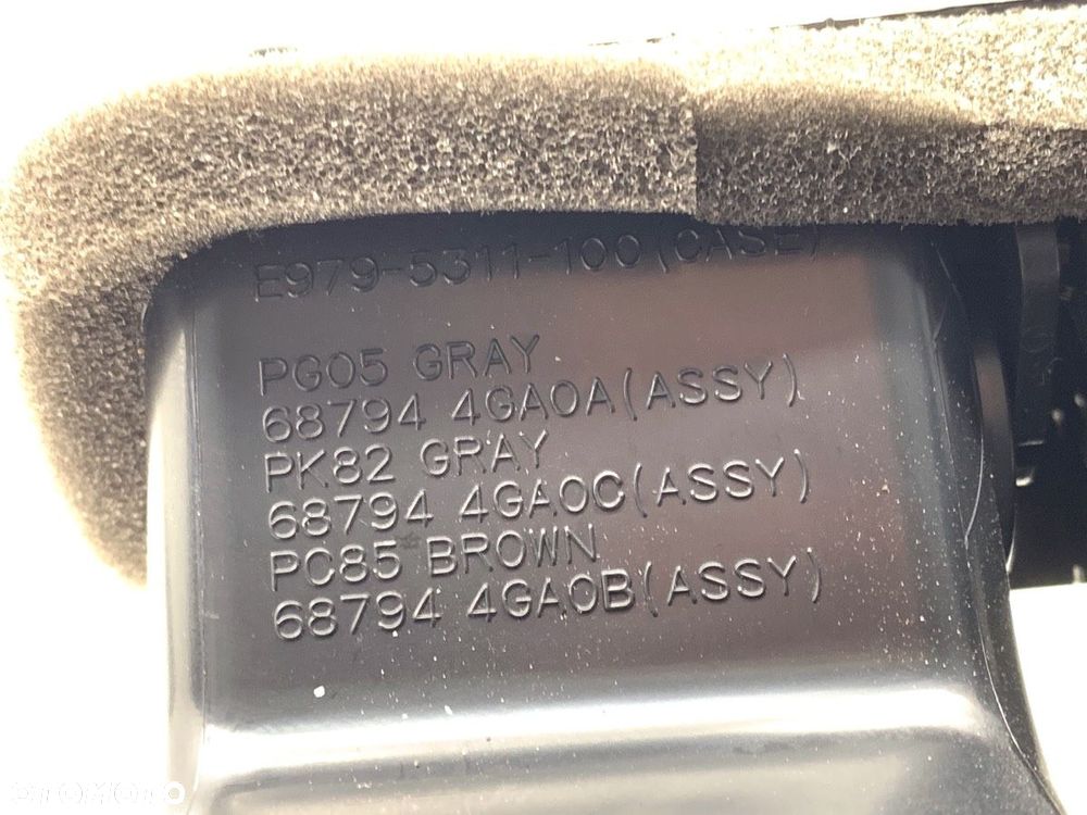 KRATKA NAWIEWU TYŁ  NISSAN QASHQAI III (J12) 2021 - 2022 1.3 DIG-T Napęd na wszystkie koła 116 kW - 3