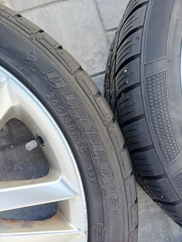 FELGI Z OPONAMI KOŁA ALUMINIOWE AUDI A3 R18 5X112 57,1 mm OPONY 2X LATO 2X ZIMA R18 245/40 NR19 - 6
