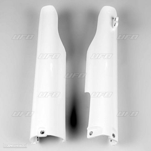 protetor forquilha ufo branco yamaha - 1