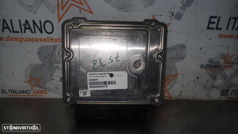 CENTRALINA DO MOTOR UCE OPEL MERIVA B - 1