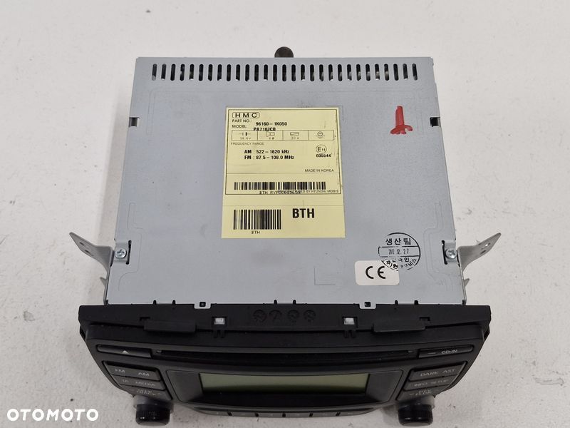 HYUNDAI IX20 RADIOODTWARZACZ CD 96160-1K050 - 6