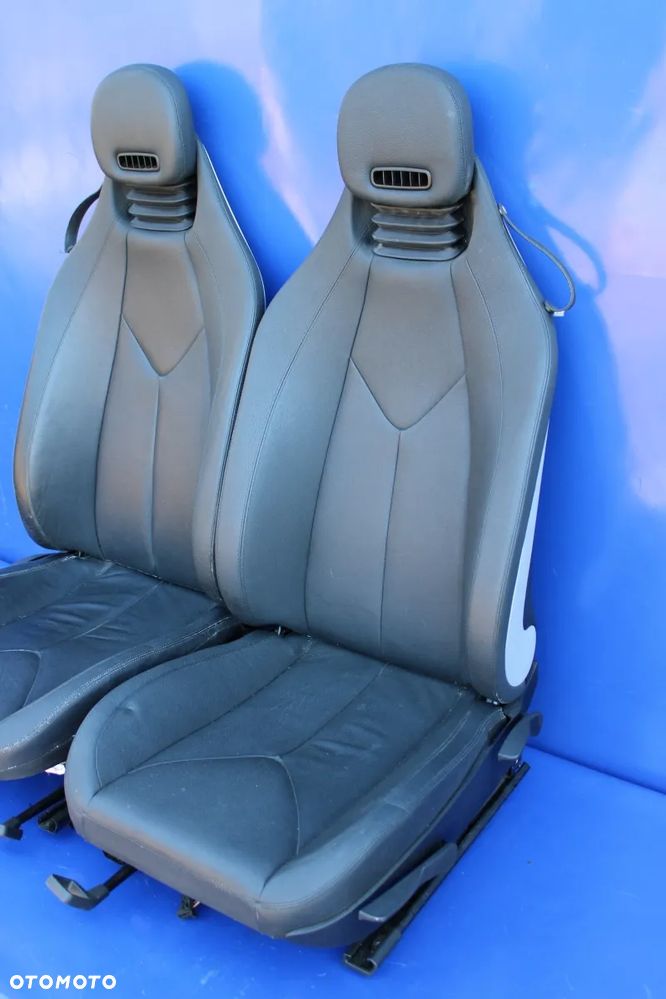 Fotele przednie grzane z nadmuchem Airscarf Mercedes SLK R171 W171 Anglik - 12