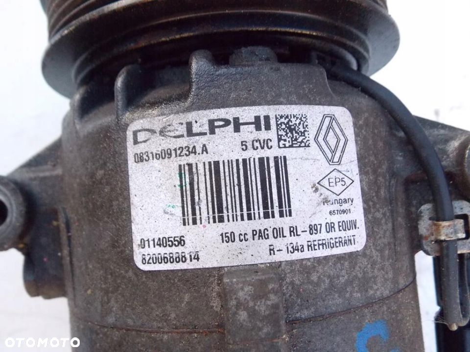 SPRĘŻARKA KLIMATYZACJI CLIO III 2.0 16V 8200688814 - 2