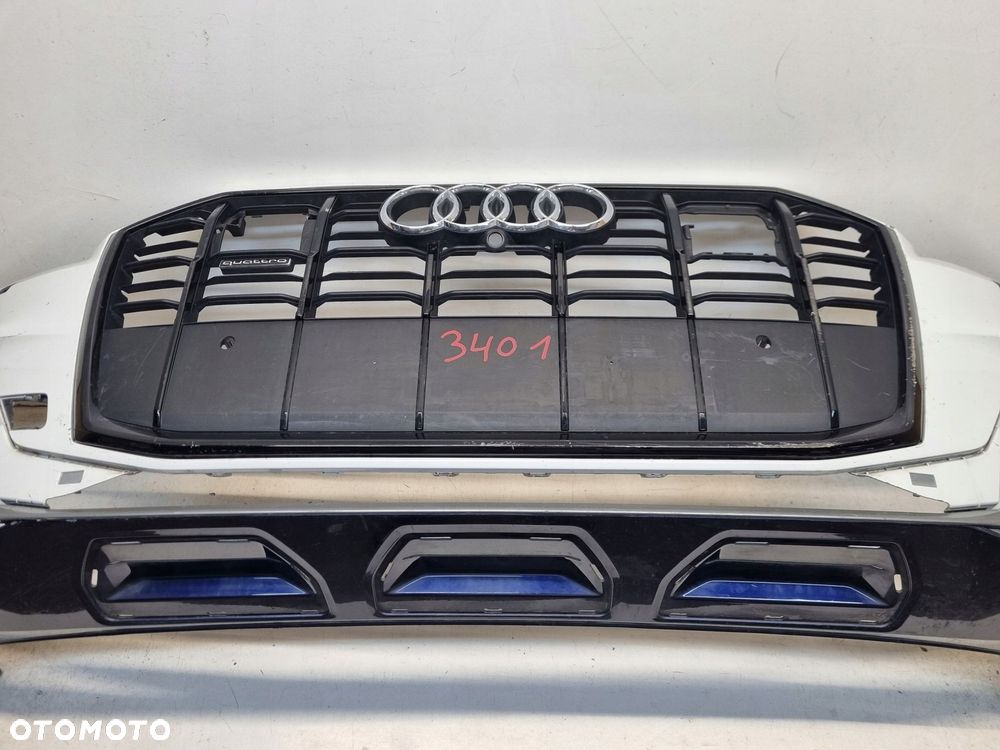 audi q7 4m0 s-line lift zderzak przód przedni - 2