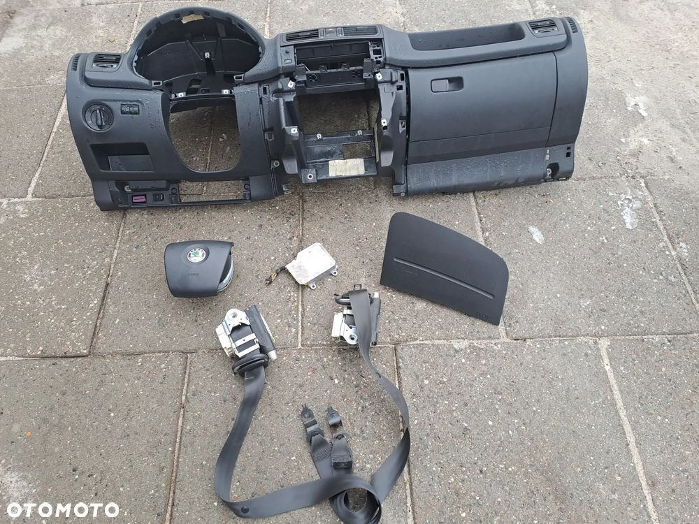 Skoda Fabia II Roomster  poduszki pasy sensor komplet - 1