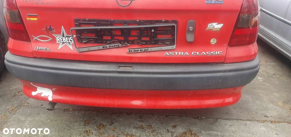 Opel Astra I F Zderzak tylny - 1