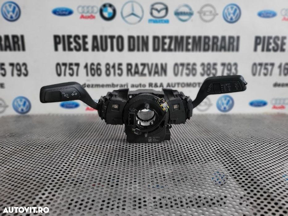 Ansamblu Spira Volan Airbag Manete Maneta Stergatoare Semnalizare Ford Ecosport Fiesta Mk8 Focus - 1