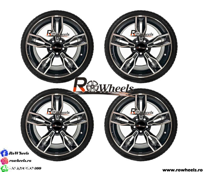 Jante Audi 17 R17 Model Rs 2020 Black A3 A4 A5 A6 A7 Q3 Q5 RS Audi TT anvelope vara - 3