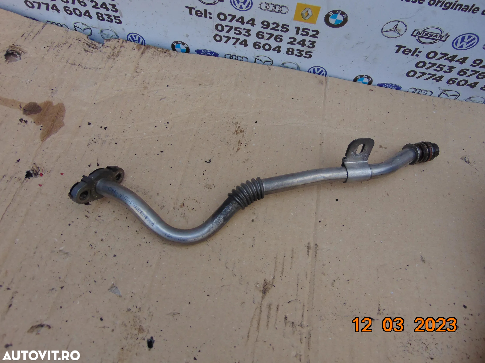 Conducta ulei Renault Master 2.3 euro 6 Opel movano conducta teava ulei motor turbina - 4