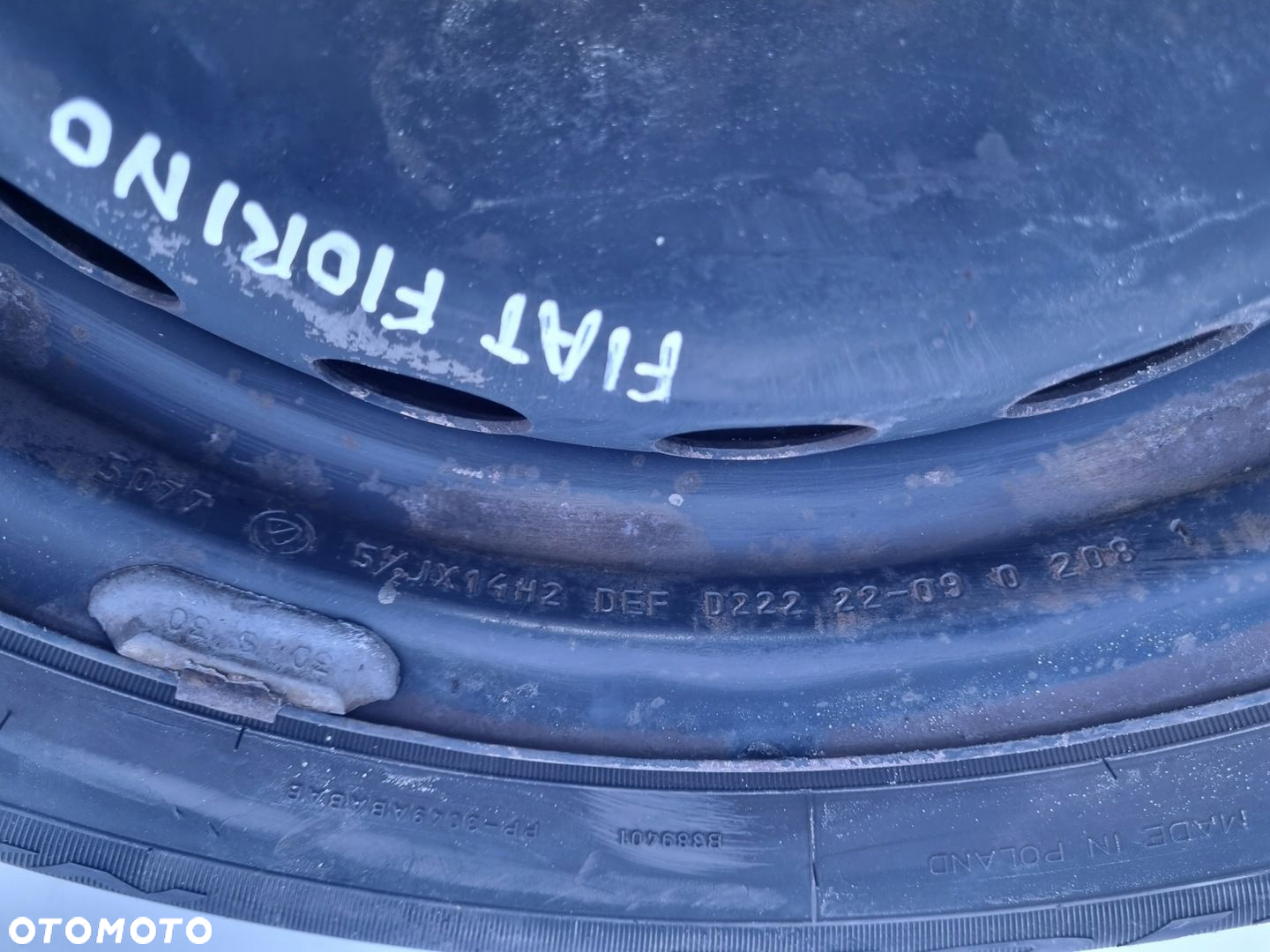 Bipper Fiorino III Nemo FELGI STALOWE KOŁA ZIMOWE 14 cali 175/70 R14 2021r - 5