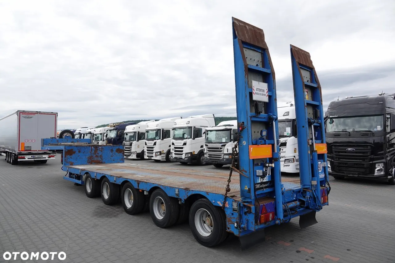 Nooteboom NISKOPODWOZIE / DMC: 80 000 KG / 5 OSI / OSIE SKRĘTNE / NAJAZDY HYDRAULICZNE - 5