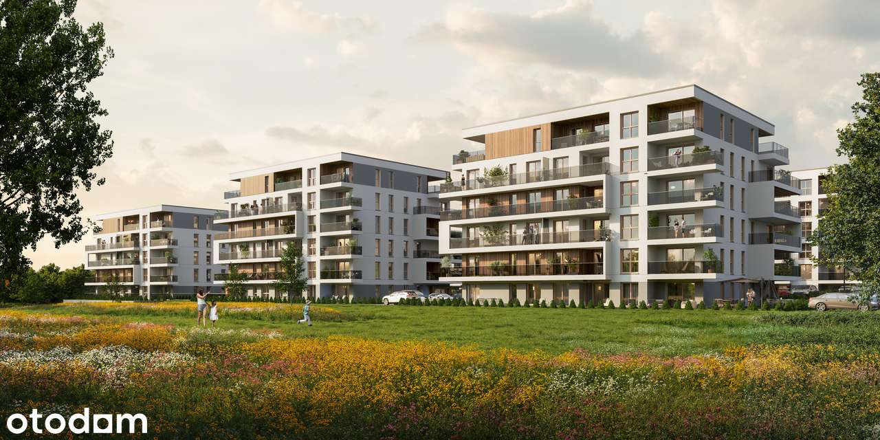 2-pokojowe mieszkanie 44m2 + balkon Bez Prowizji