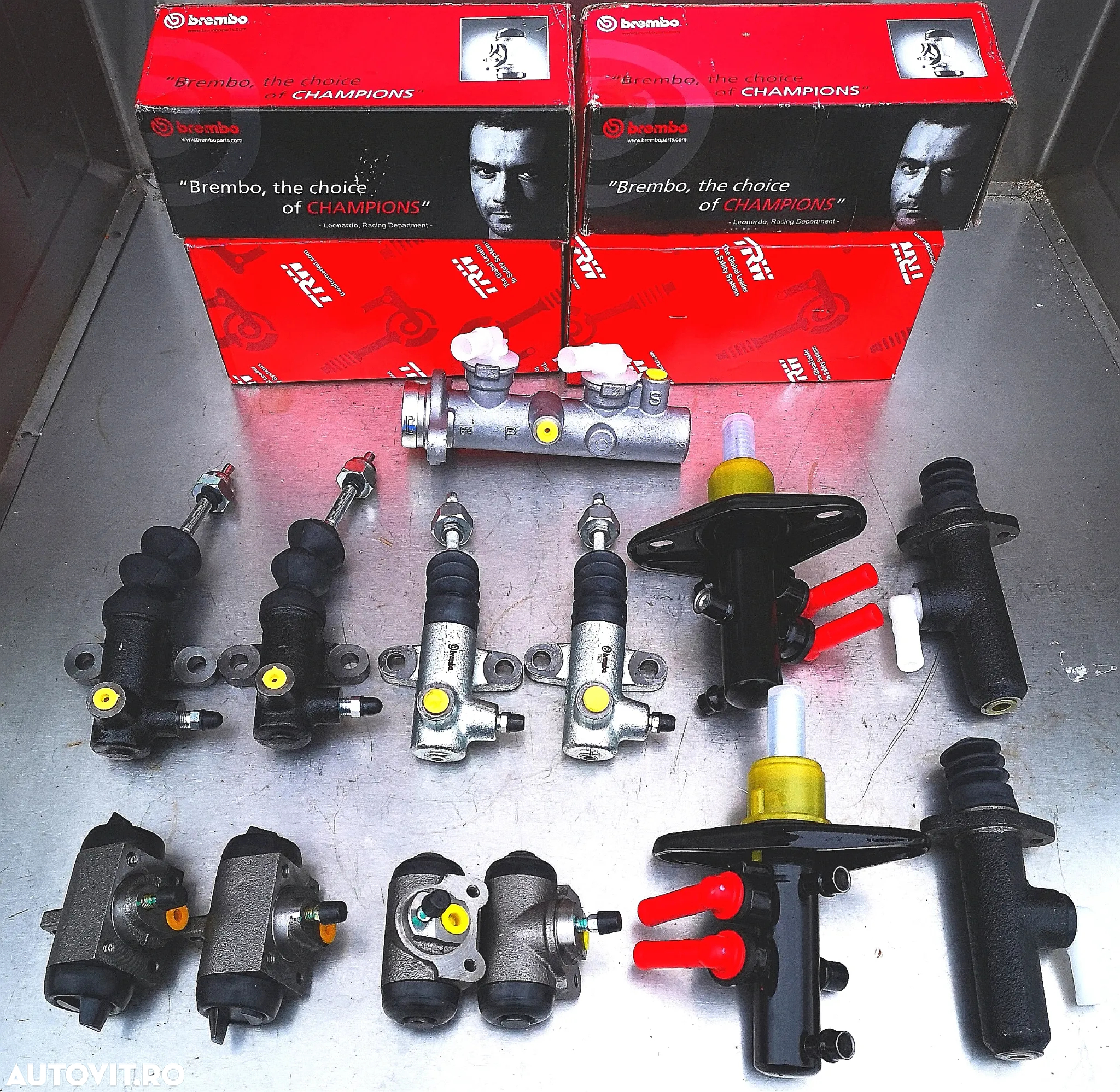 NISSAN ATLEON ECO-T L35 SISTEM FRANARE ETRIER NOU CULISANTE PLACUTE FURTUNE KIT REPARATIE ETRIERI PIESE ECO-L 35-08 35-09 EBRO - 14