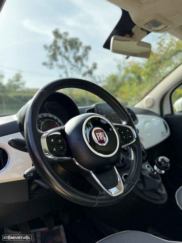 Fiat 500 1.2 Lounge S&S - 10