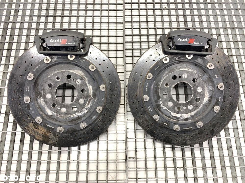ZACISKI PRZÓD TYŁ KOMPLET SWAP CERAMIKA  AUDI A7 Sportback (4GA, 4GF) 2010 - 2018 RS7 quattro 412 - 6