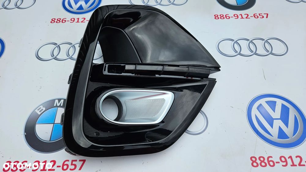 KIA SPORTAGE IV LIFT  2018- Kratka zderzaka przedniego Kratka halogenu Atrapa Prawa 86522-F1510 Lewa 86521-F1510 - 6