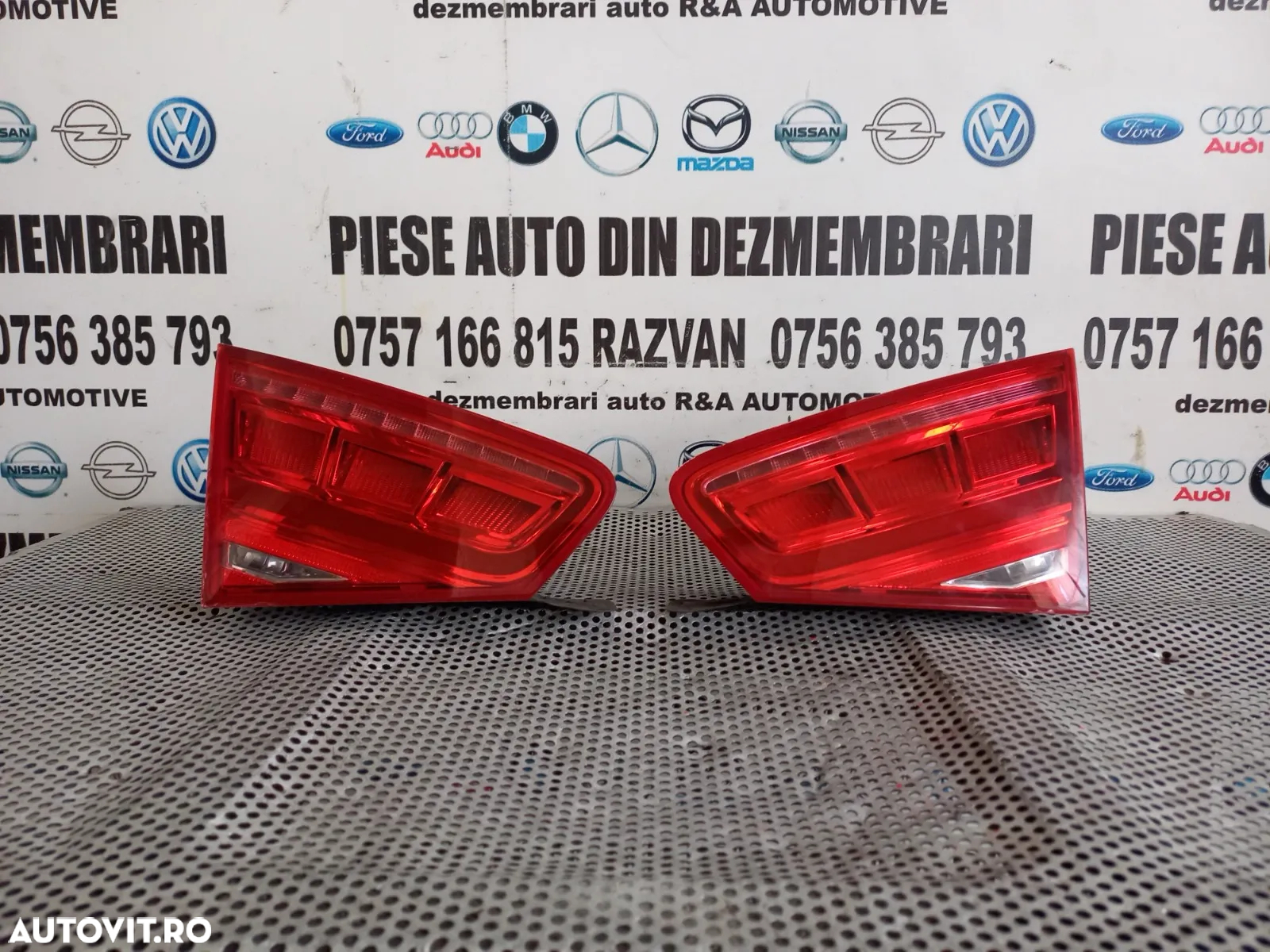 Stopuri Lampa Stop Tripla Stanga Dreapta LED Haion Hayon Audi A8 4H D4 Dupa 2010 Cod 4H 4H Dezmembr - 2