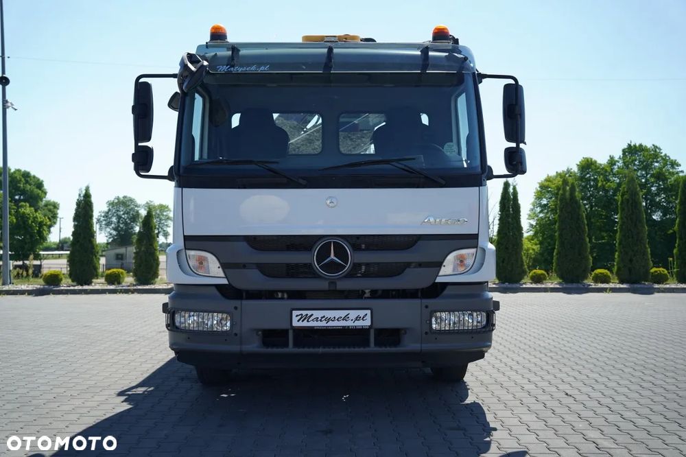 Mercedes-Benz ATEGO 15.24 / 4X2 / WYWROTKA + HDS HIAB 088 BS-2  /   ROTATOR /MANUAL - 15