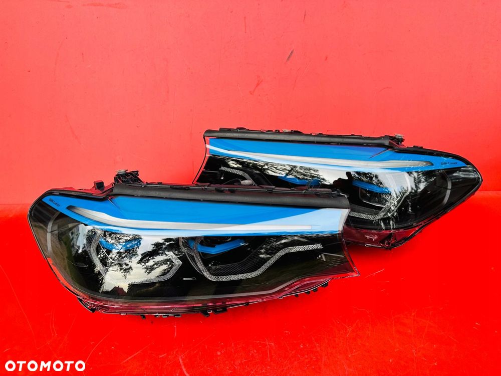 LAMPY BMW G30 ADAPTIVE FULL LED WZÓR LASER SHADOW - 14
