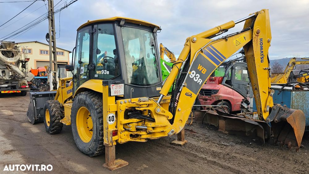 Komatsu WB93R Buldoexcavator WB 93 R - 4