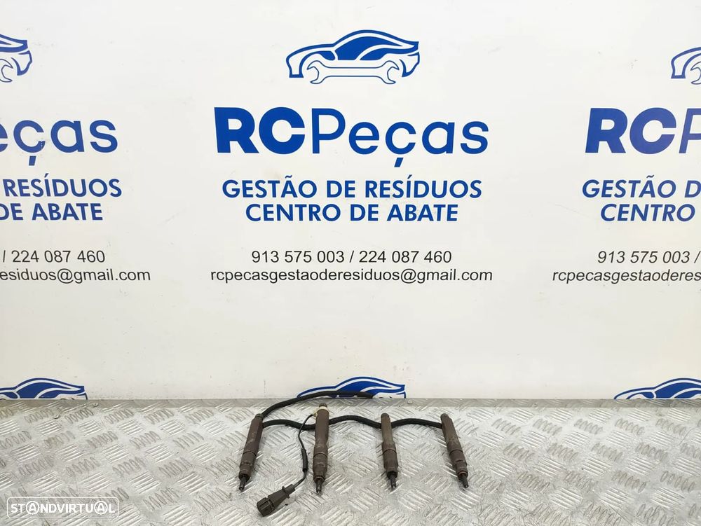 Conjunto Injetores Original Bosch VAG Volkswagen Audi Seat Skoda 1.9 TDI ASV 0432193593 038130202B - 1