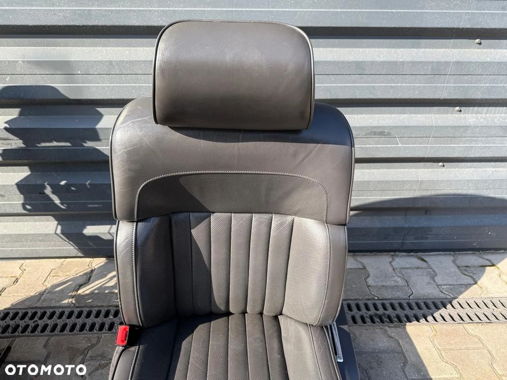 VW PHAETON FOTEL LEWY KIEROWCY SKÓRA MASAŻE WENTYLACJA PAMIEĆ - 6