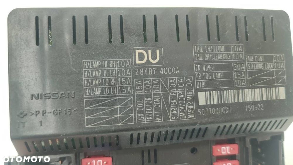 SKRZYNKA BEZPIECZNIKÓW MODUŁ BSI 284B7 4GC0A INFINITI Q50 EUROPA - 2