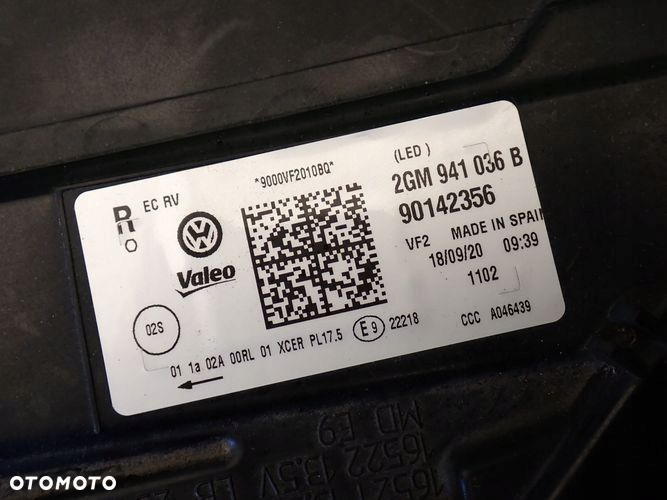 VW T-CROSS TCROSS FULL LED reflektor prawy lampa prawa - 10