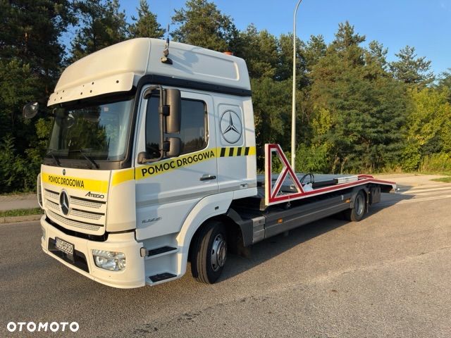 Mercedes-Benz Atego 1023 Autolaweta na dwa auta VDI 2700 Pomoc drogowa - 21