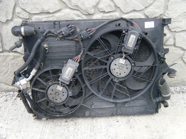 TOUAREG 7L WENTYLATOR CHŁODNIC 2.5 TDI WENTYLATORY - 1
