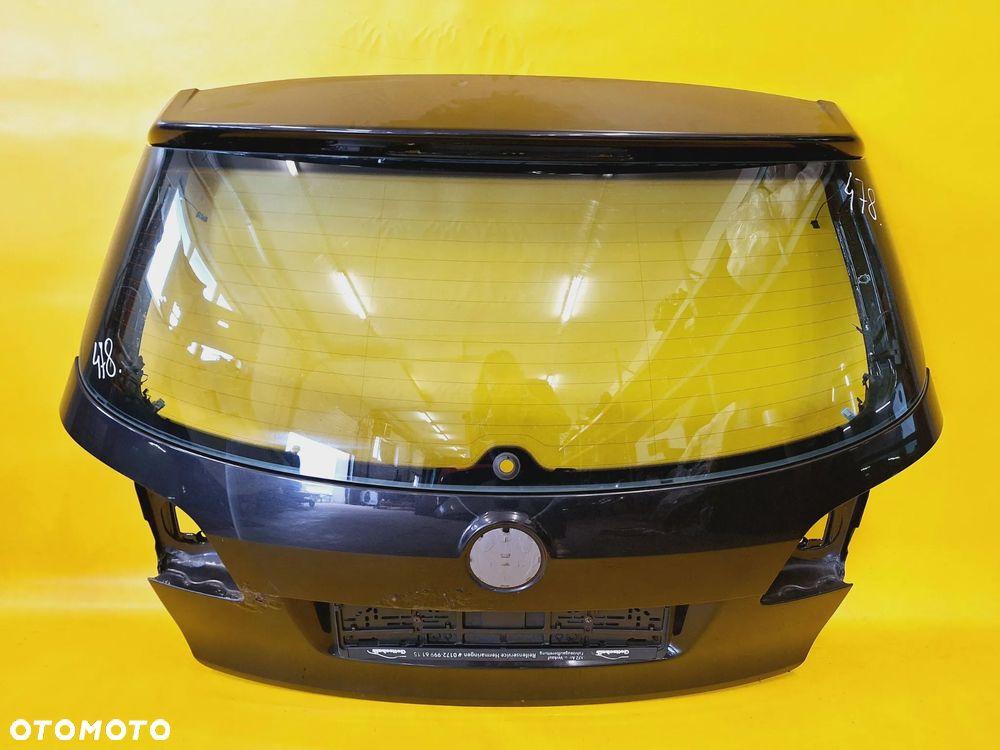 KLAPA TYŁ TYLNA POKRYWA BAGAŻNIKA SZYBA BAGAŻNIKA TYŁ VW GOLF V PLUS LAK: LC9Z NR478 - 2