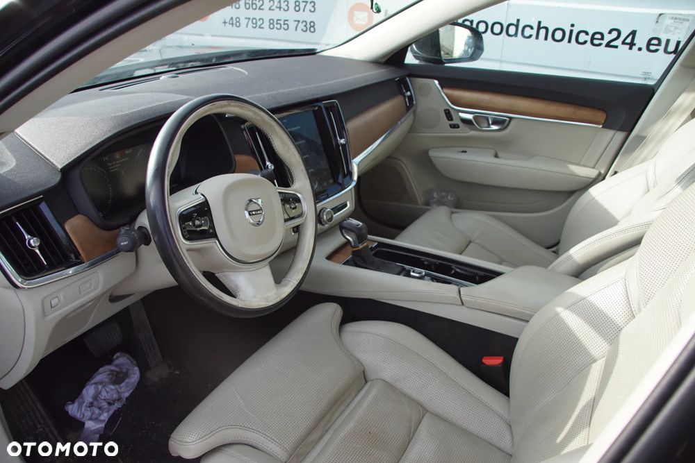 Auto na części - Volvo S90 II 2.0 D5 D4204T23 TG-81SC 717 2018R Silnik Skrzynia Drzwi Błotnik Klapa Zderzak Lusterko Klamka Szyba Lampa Deska Kokpit Sterownik Moduł Czujnik Licznik Wyświetlacz Panel Kierownica - 11