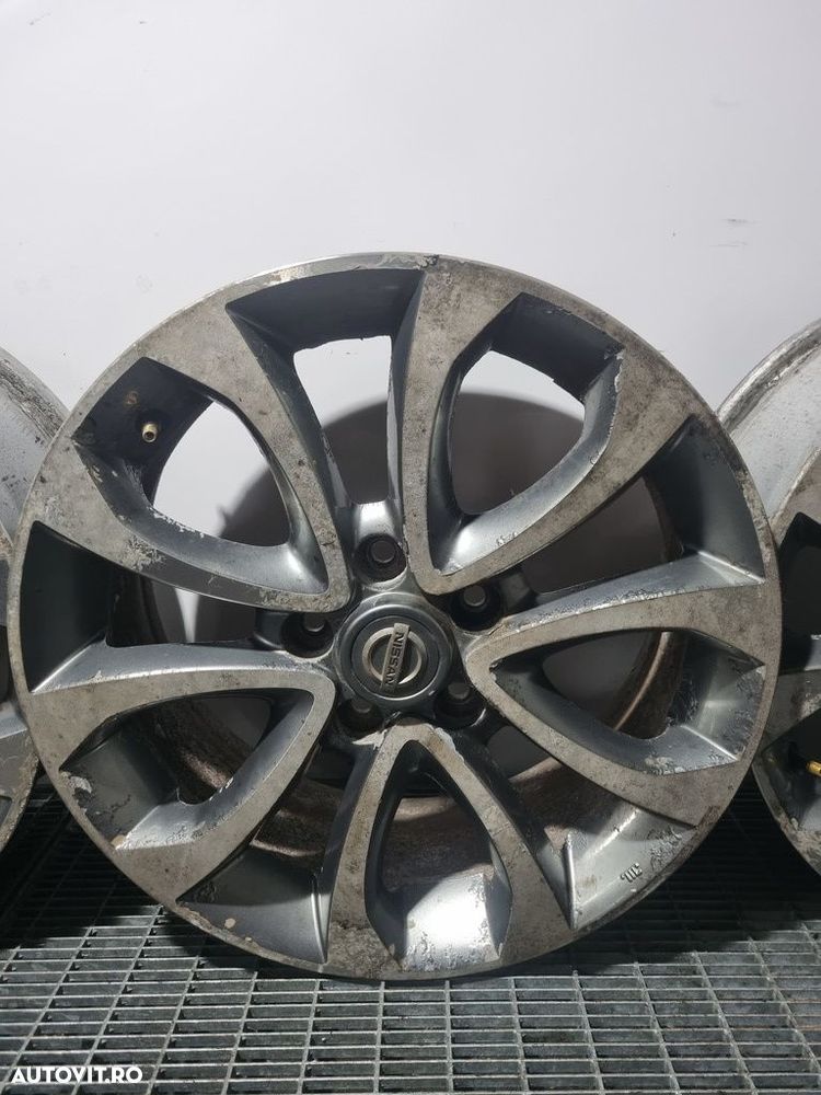 Jante aliaj Nissan Juke 2010 - 2014 (1434) R17 5*115 (et - ul nu se vede) - 4