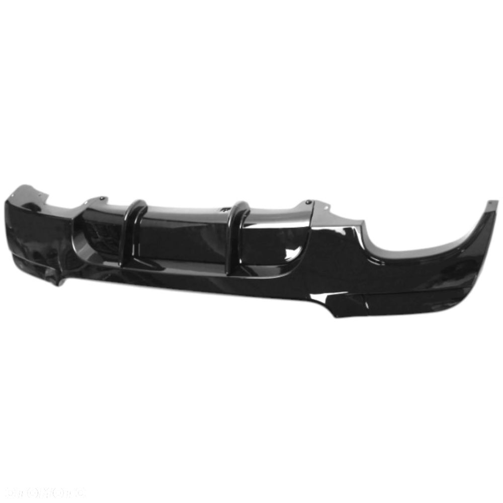 BMW E90 E91 04-12 SPOILER TYLNY ZDERZAKA M PAKIET 2004-2012 CZARNY POŁYSK - 3